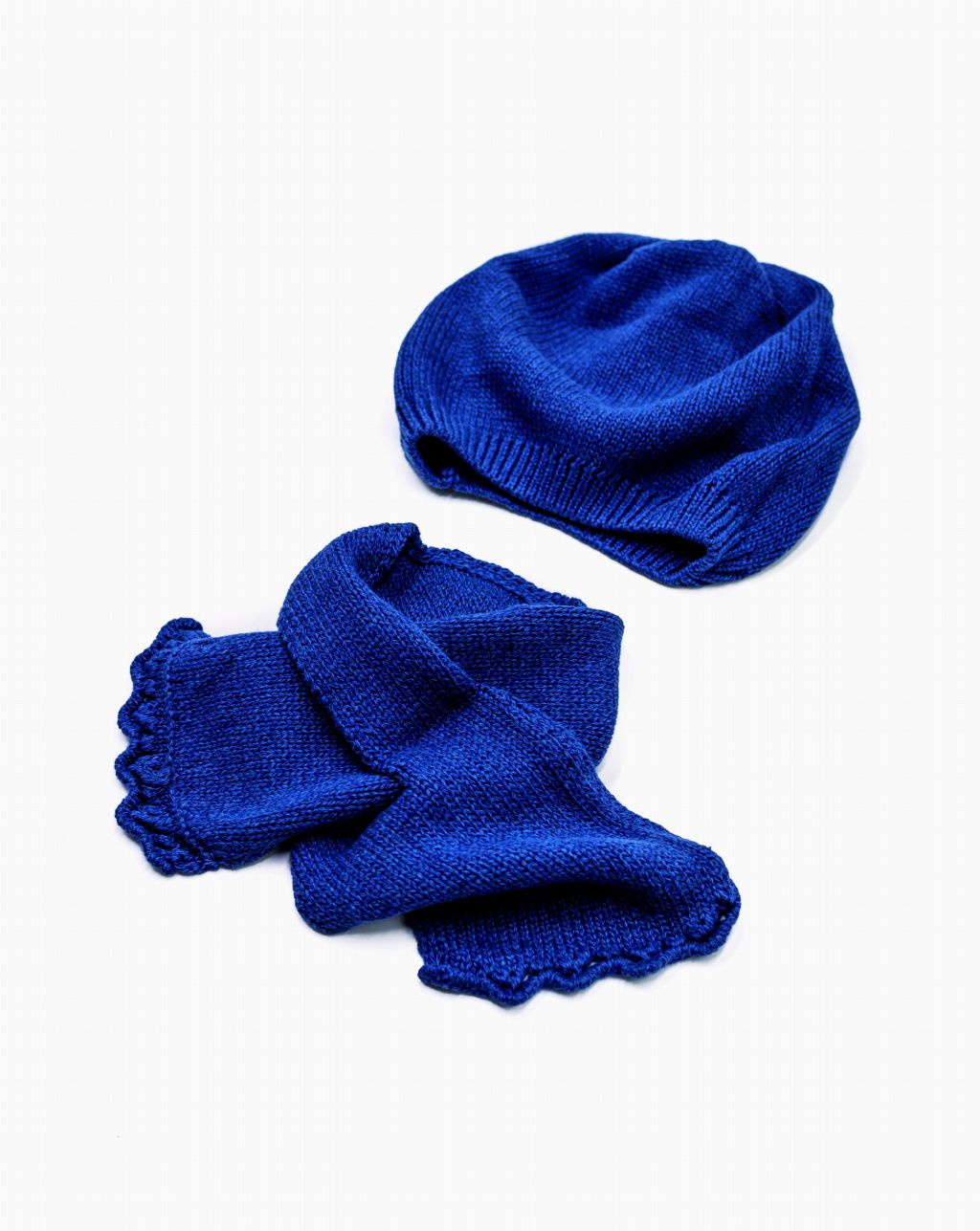 Pan con Chocolate: Conjunto tricot Serena Azul